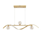 Golden Kitchen Island Pendant Light