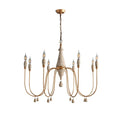 Golden Wooden Palace Chandelier