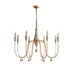 Golden Wooden Palace Chandelier