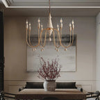 Golden Wooden Palace Chandelier