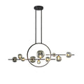 Modern Black Living Room Island Artistic Chandelier