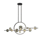 Modern Black Living Room Island Artistic Chandelier